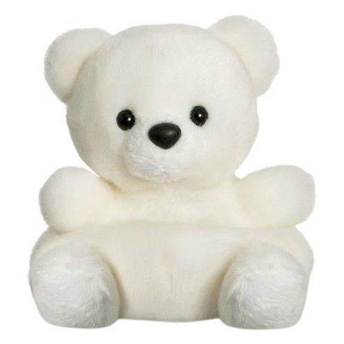 Aurora Palm Pal Snowy Polar Bear 5"