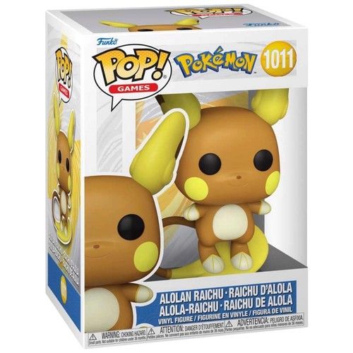 Pop! Games 1011: Pokémon Alolan Raichu