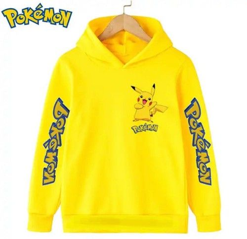 Pokémon Yellow Pikachu Children's Hoody 3 - 14 Years