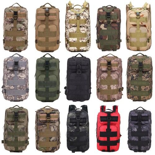 30L Tactical Backpack Military Grade Outdoor Rucksack