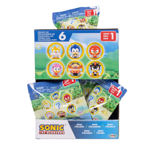 Sonic 1.5" Assorted Mini Figure Blind Bag
