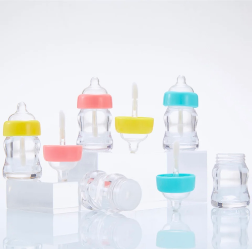 7ml Mini Baby Bottle Refillable Lip Gloss