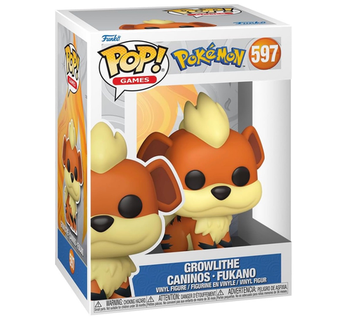 Funko Pop! Games 597: Pokémon Growlithe