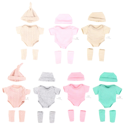 20cm Baby Outfits For 7 inch Silicone Babies