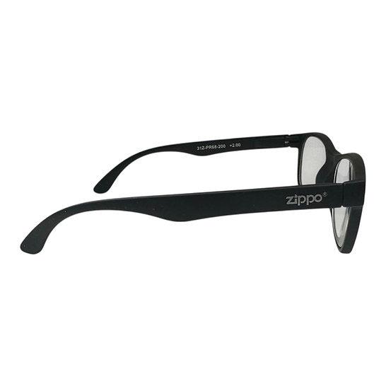 Zippo Black Round Reading Glasses
